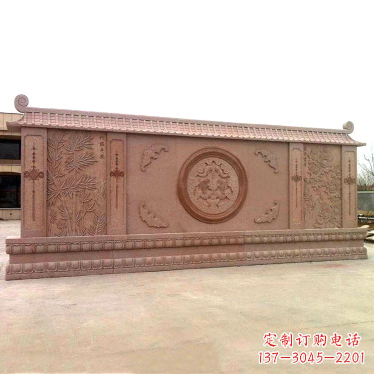 长沙定制影壁石雕，让你的空间拥有精美雕塑
