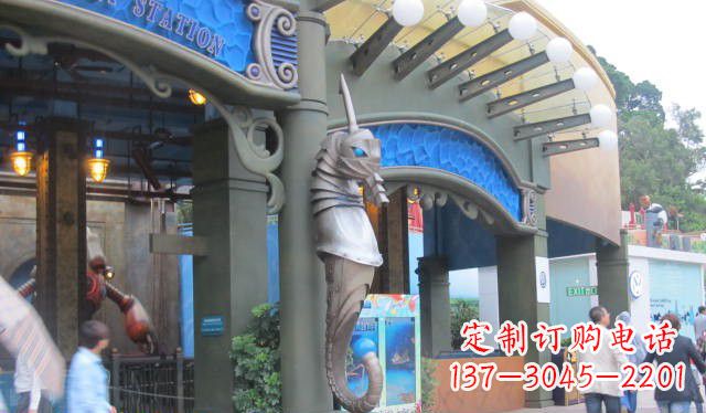长沙海马铜雕,一流的马雕塑制作