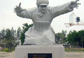 长沙中领雕塑|专业制作黄继光石雕