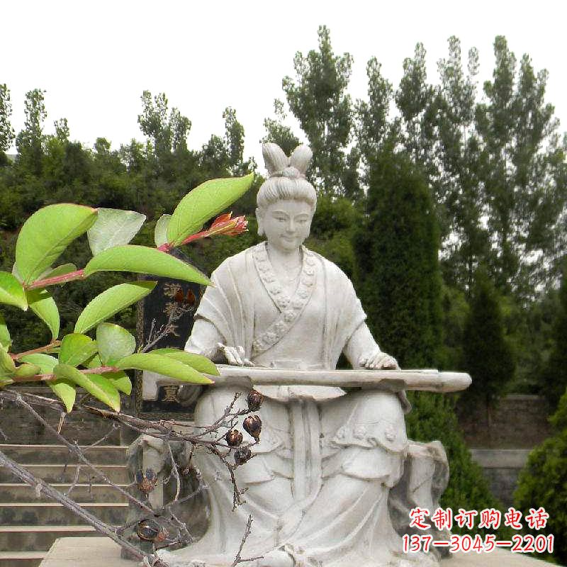 长沙蔡文姬石雕，见证历史美女蔡文姬的魅力