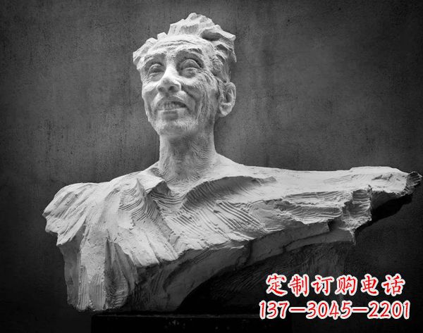 长沙贺绿汀石雕头像——致敬中国当代音乐传奇