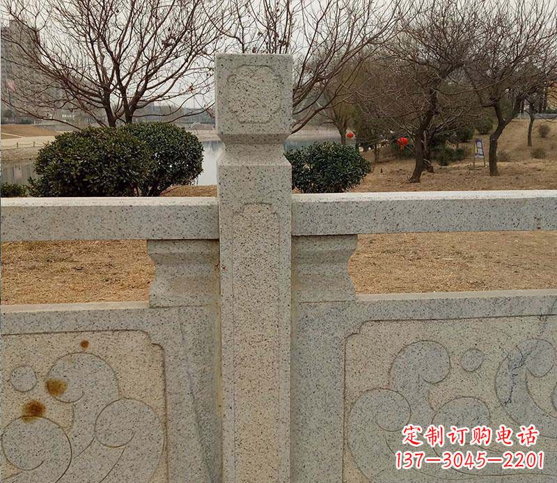 长沙定制户外大理石栏板雕塑