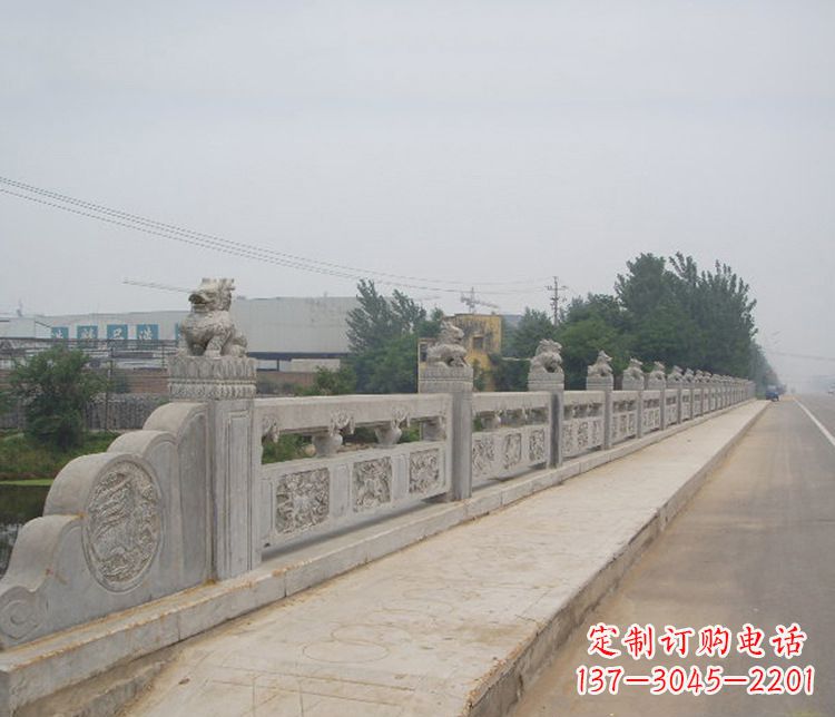 长沙专业的护城河大理石栏板石雕