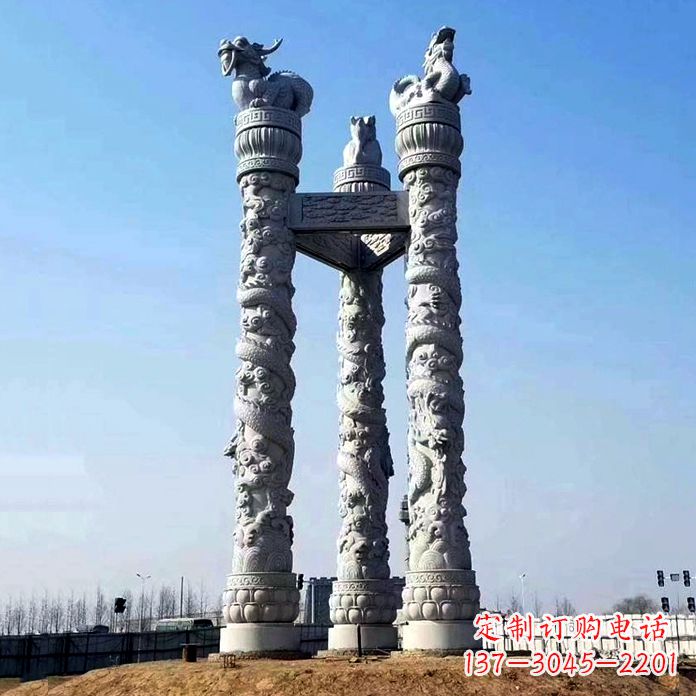 长沙华表石雕