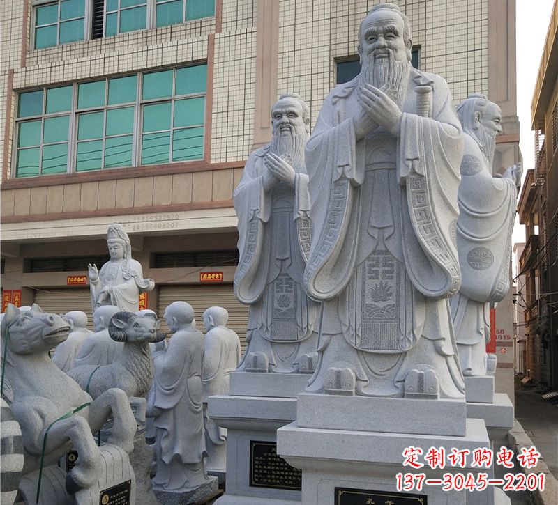 长沙华农孔子像,传承文明之美