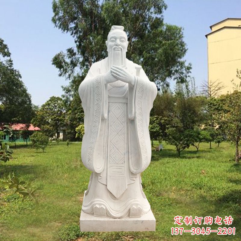 长沙精雕细作，欣赏华师孔子雕塑