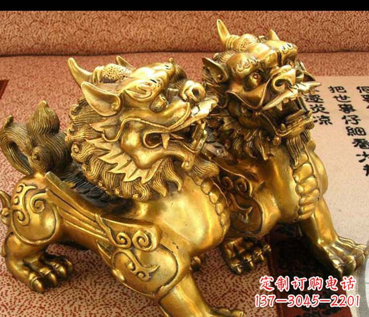 长沙超级定制麒麟雕塑，尊享贵族尊贵