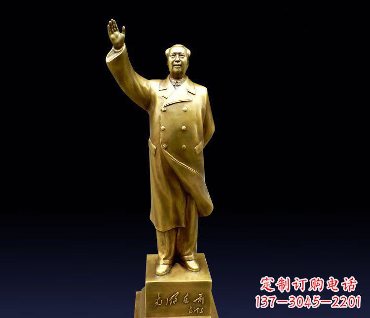 长沙挥手的主席-显示一种无与伦比的尊贵