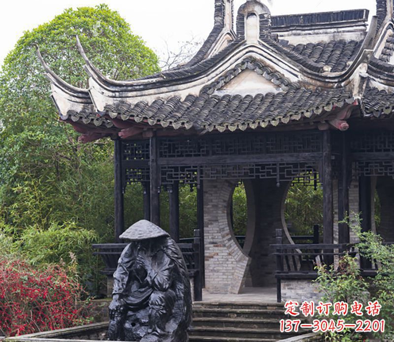 长沙姜太公铜雕