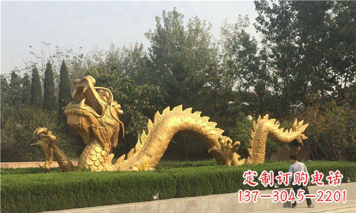 长沙金龙公园铜雕景观雕塑