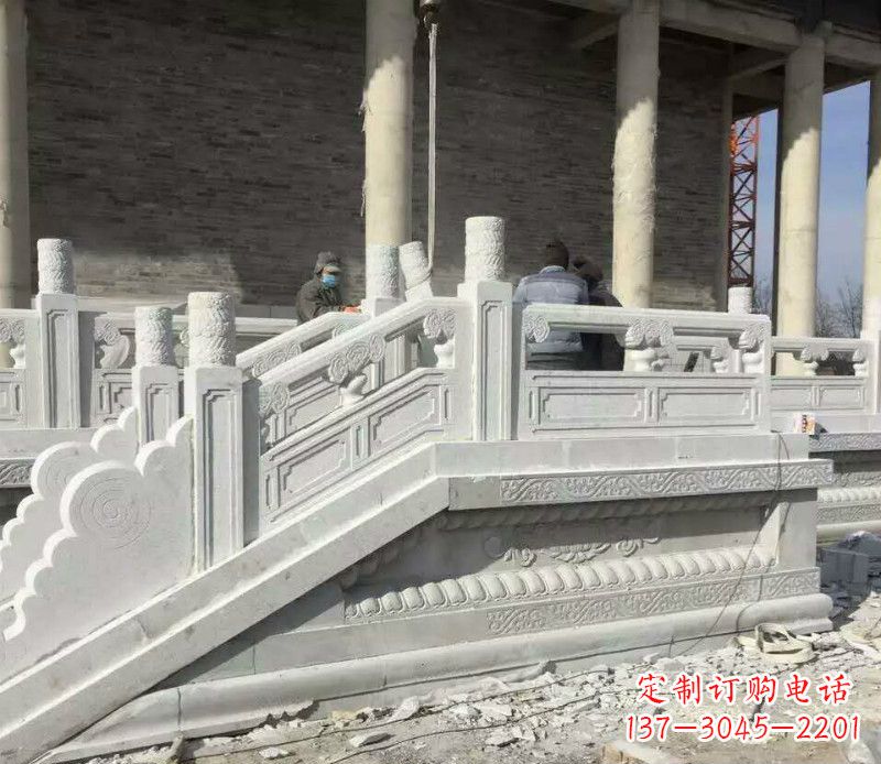 长沙超凡精美的大理石栏板雕塑