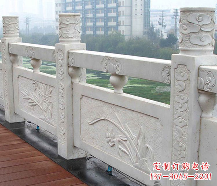 长沙精巧雕刻,优质大理石栏板石雕
