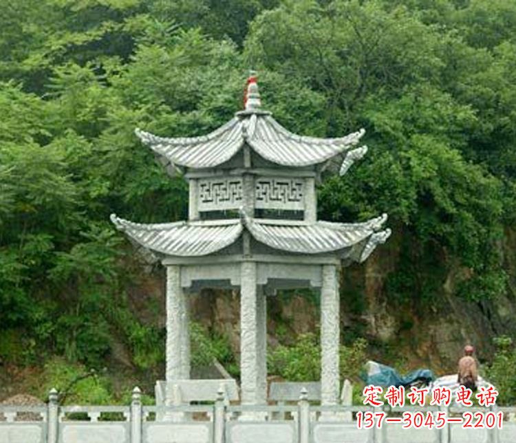 长沙中领雕塑|凉亭石雕：让您的景区更加精彩