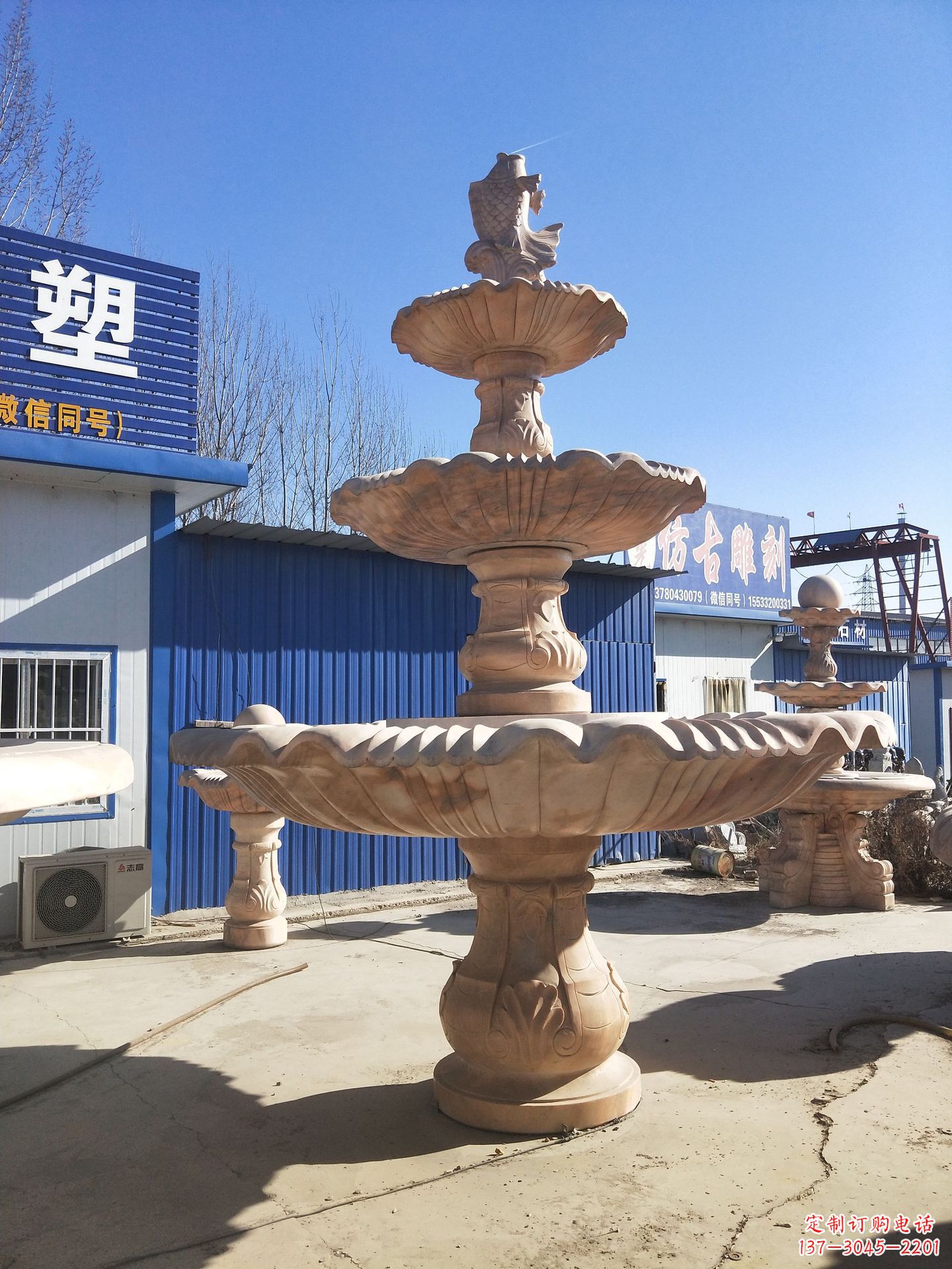 长沙魅力四射的莒南风水球雕塑