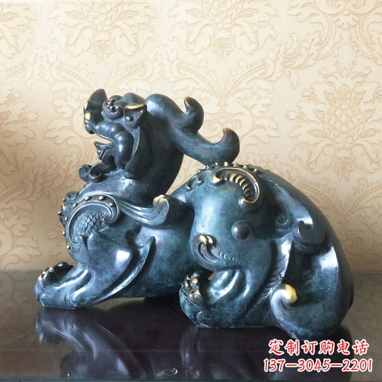 长沙中领雕塑貔貅雕塑——象征着福祉和吉祥