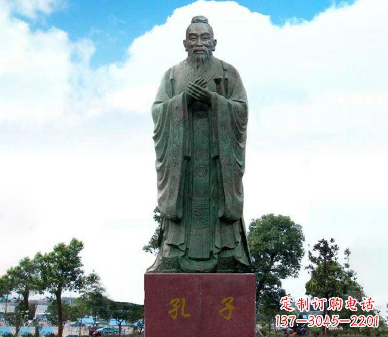 长沙领雕塑:孔子雕塑尊崇传承