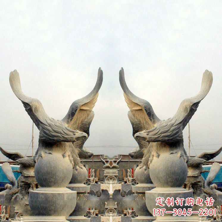 长沙老鹰青石雕塑