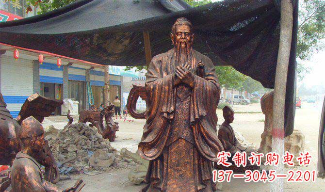 长沙庆祝古代大师老子诞辰，尊贵的老子雕塑定制