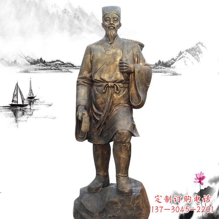 长沙精美李时珍雕塑,为您的生活增添更多艺术色彩