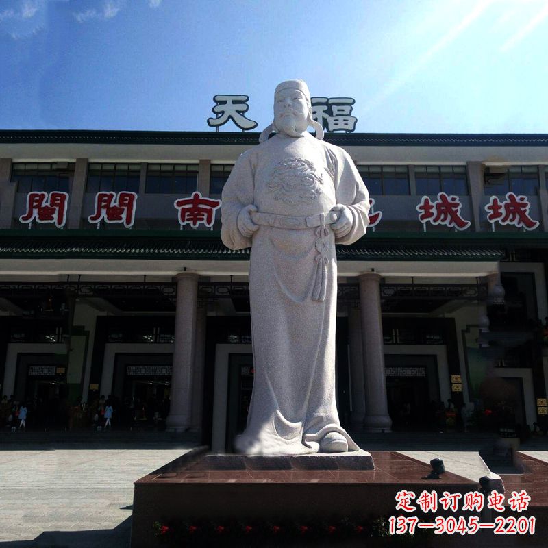 长沙喜迎百年李世民白玉雕像