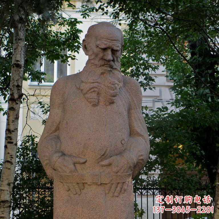 长沙列夫·尼古拉耶维奇·托尔斯泰石雕名人