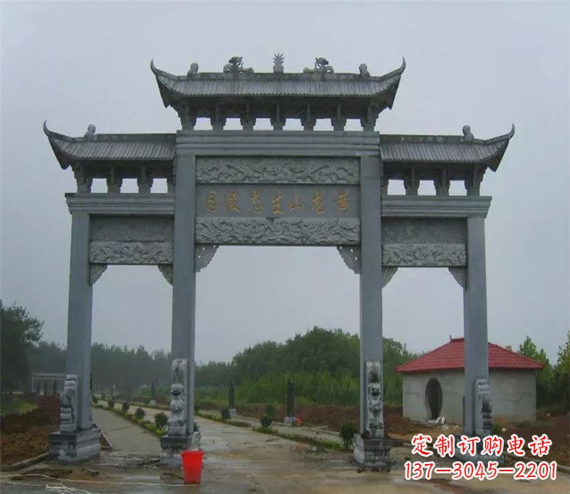 长沙传承古典，艺术铸就灵动雕塑——中领雕塑定制牌坊石雕