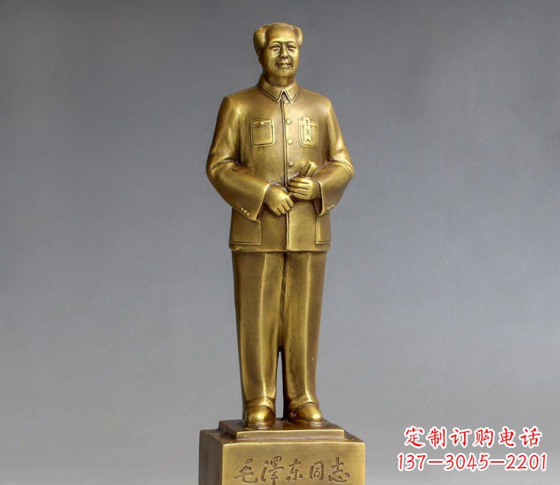 长沙中领雕塑：最具创造力的毛主席人物铜雕