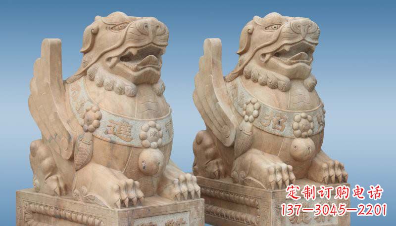 长沙门口招财进宝貔貅石雕