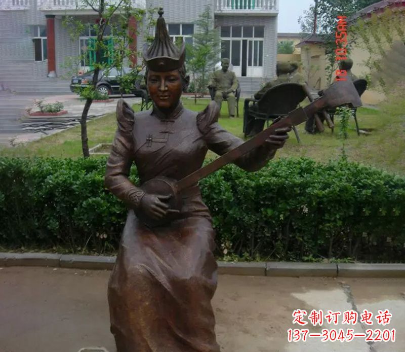 长沙中领雕塑:激发女性精神魅力的铜雕塑
