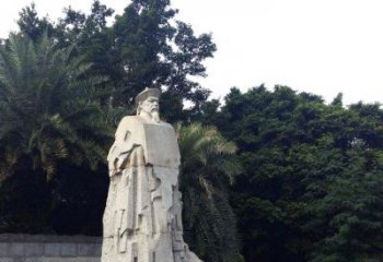 长沙林则徐石雕塑，融合古典韵味与现代气息