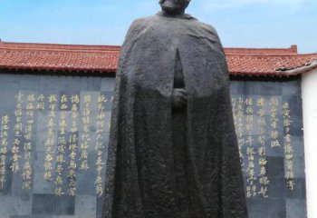 长沙精美手工雕刻林则徐铜雕像
