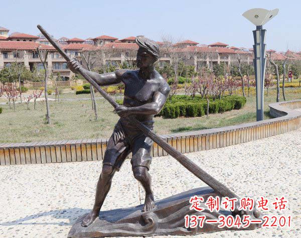 长沙传道受业解惑的男子雕塑