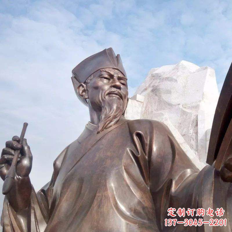 长沙欧阳修铜雕塑