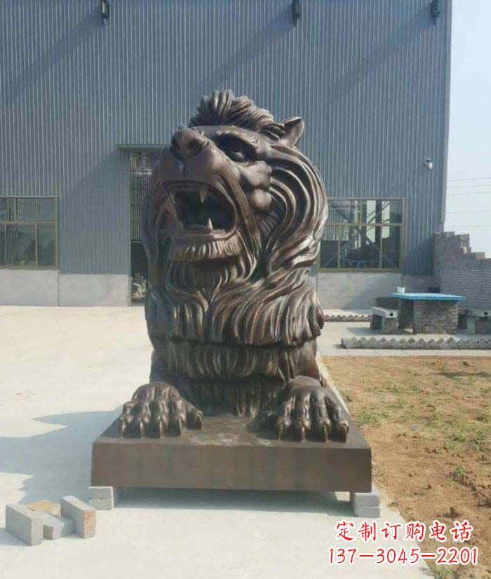 长沙精美的欧式狮子铜雕