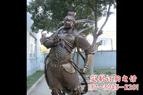长沙青龙白虎景观铜雕