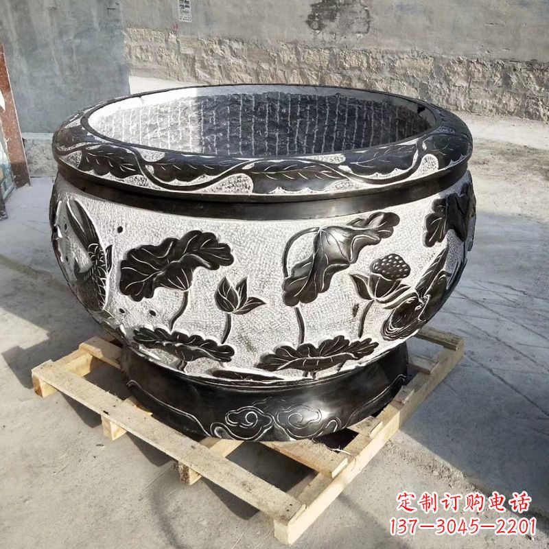 长沙青石仿古水缸