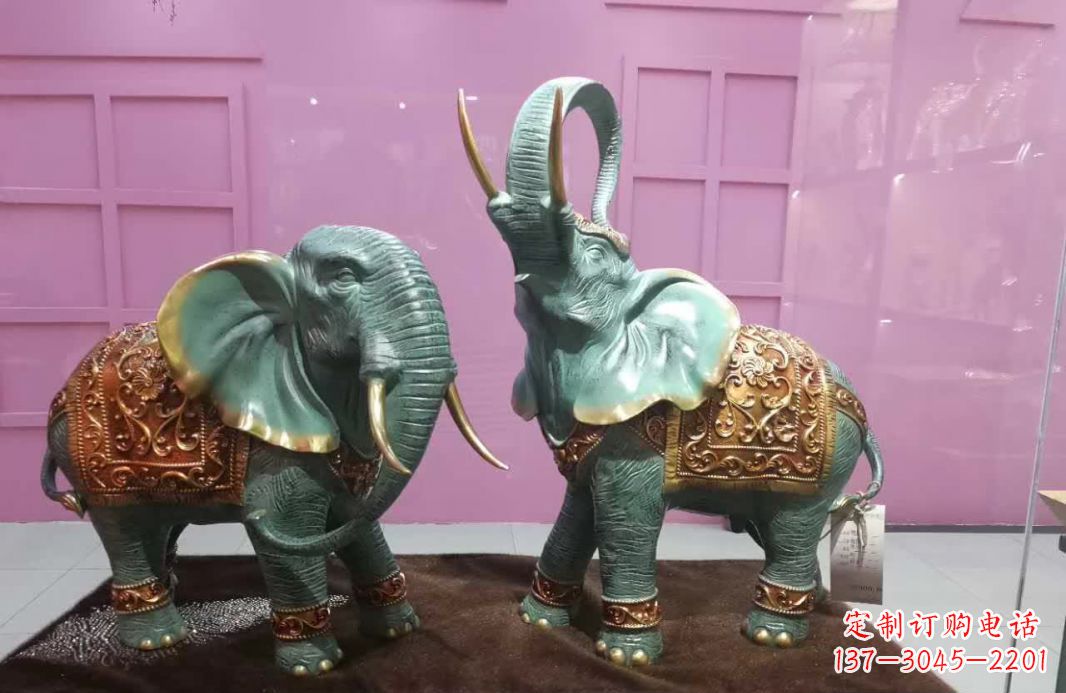 长沙打造自己专属的青铜小象雕塑