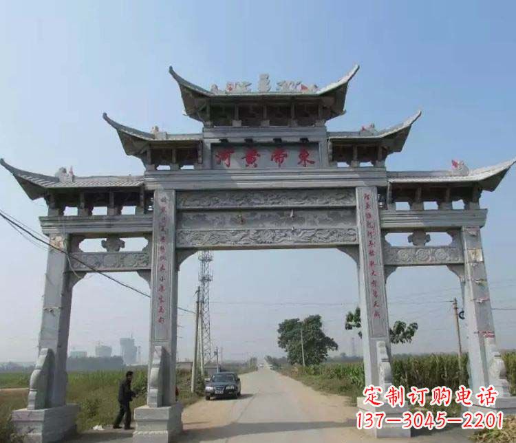 长沙精品牌坊石雕，令您赞叹不已