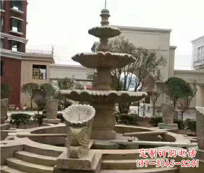 长沙高品质砂岩喷泉雕塑