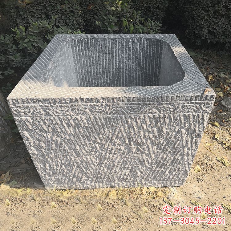 长沙精致石雕水槽，融合精美工艺