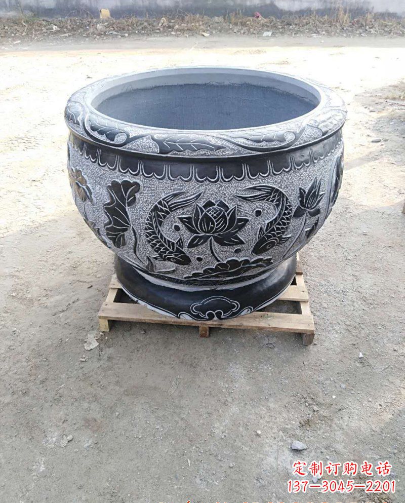 长沙独特雕花盆,精美别致的家庭装饰