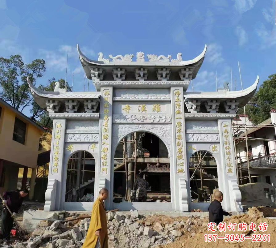 长沙西安中领雕塑：高端定制牌坊雕塑