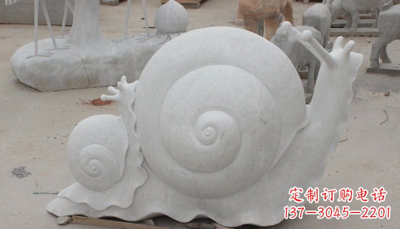 长沙石雕蜗牛