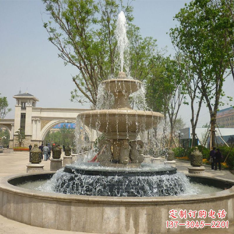 长沙石雕音乐喷泉