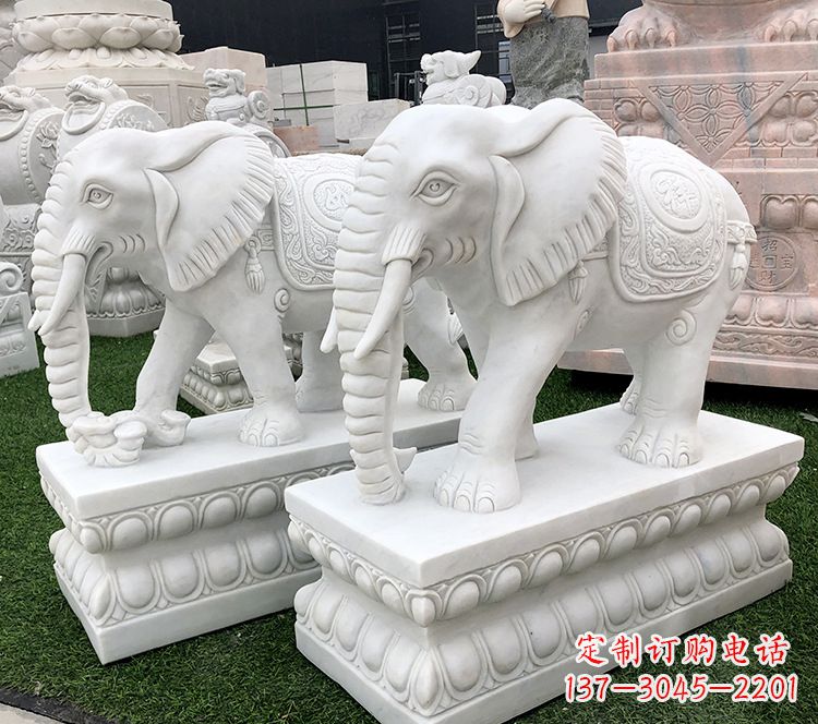 长沙石浮雕大象