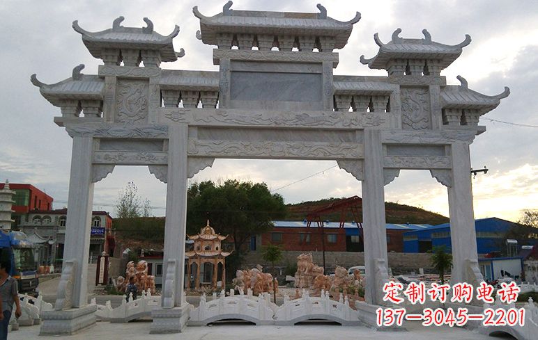 长沙石牌坊雕刻