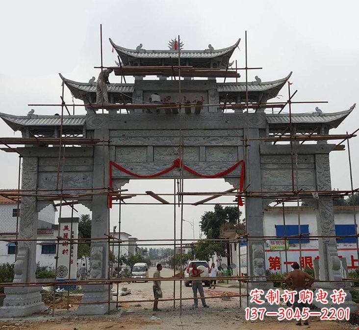 长沙石牌坊雕塑