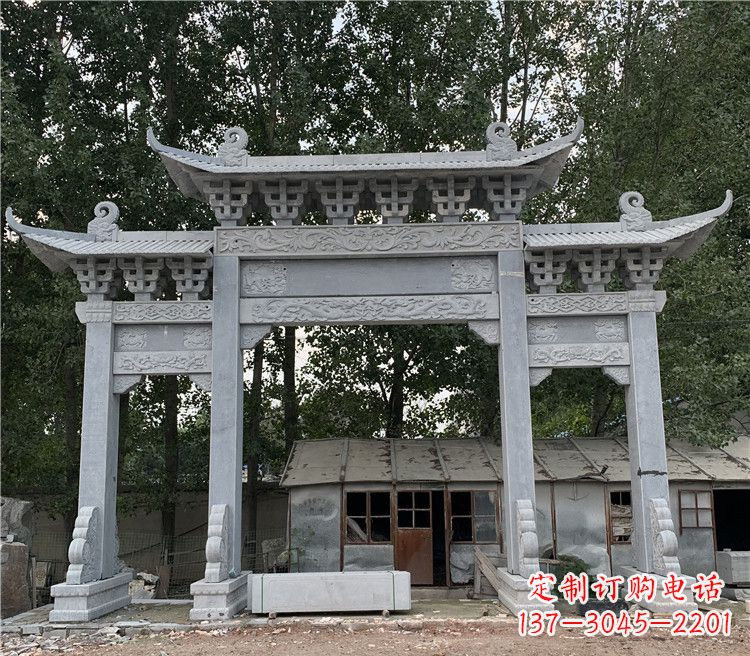 长沙石牌坊石雕牌坊