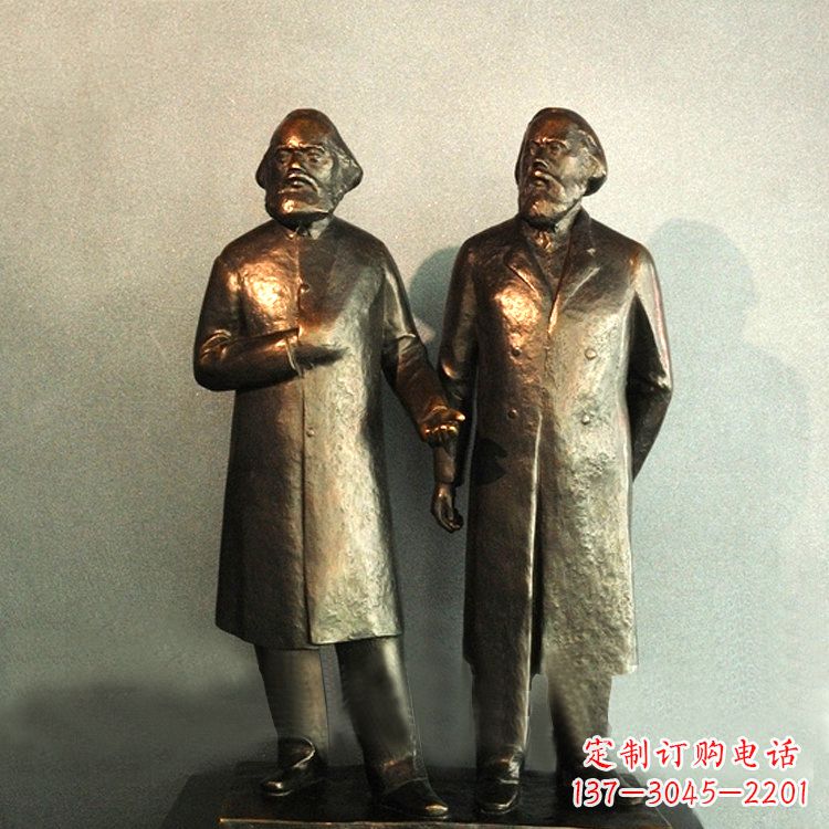 长沙世纪伟人马克思和恩格斯雕塑