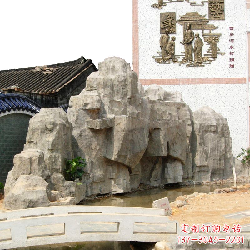 长沙塑石假山雕塑